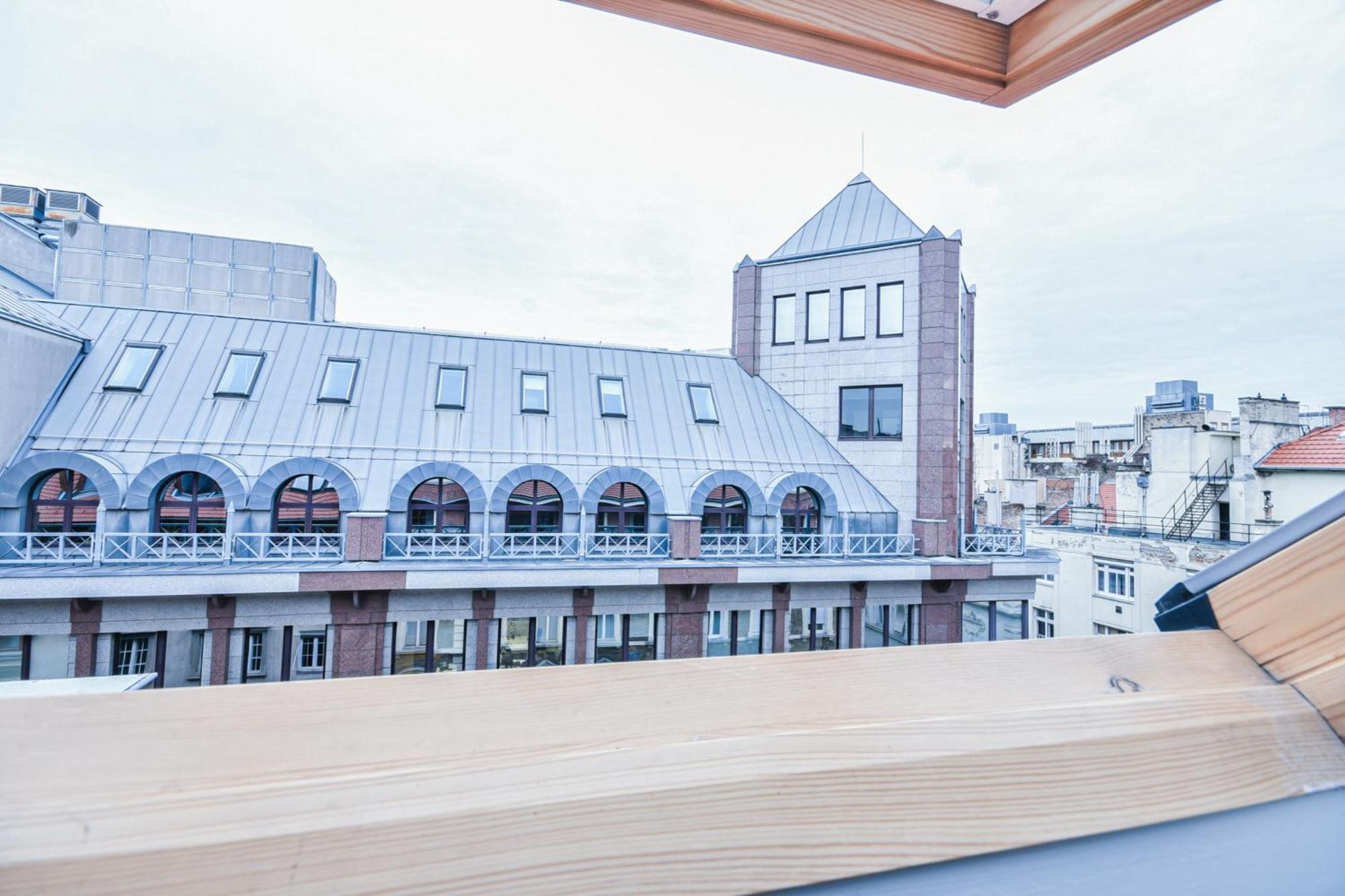 Roof Top Penthouse Appartement Boedapest Buitenkant foto