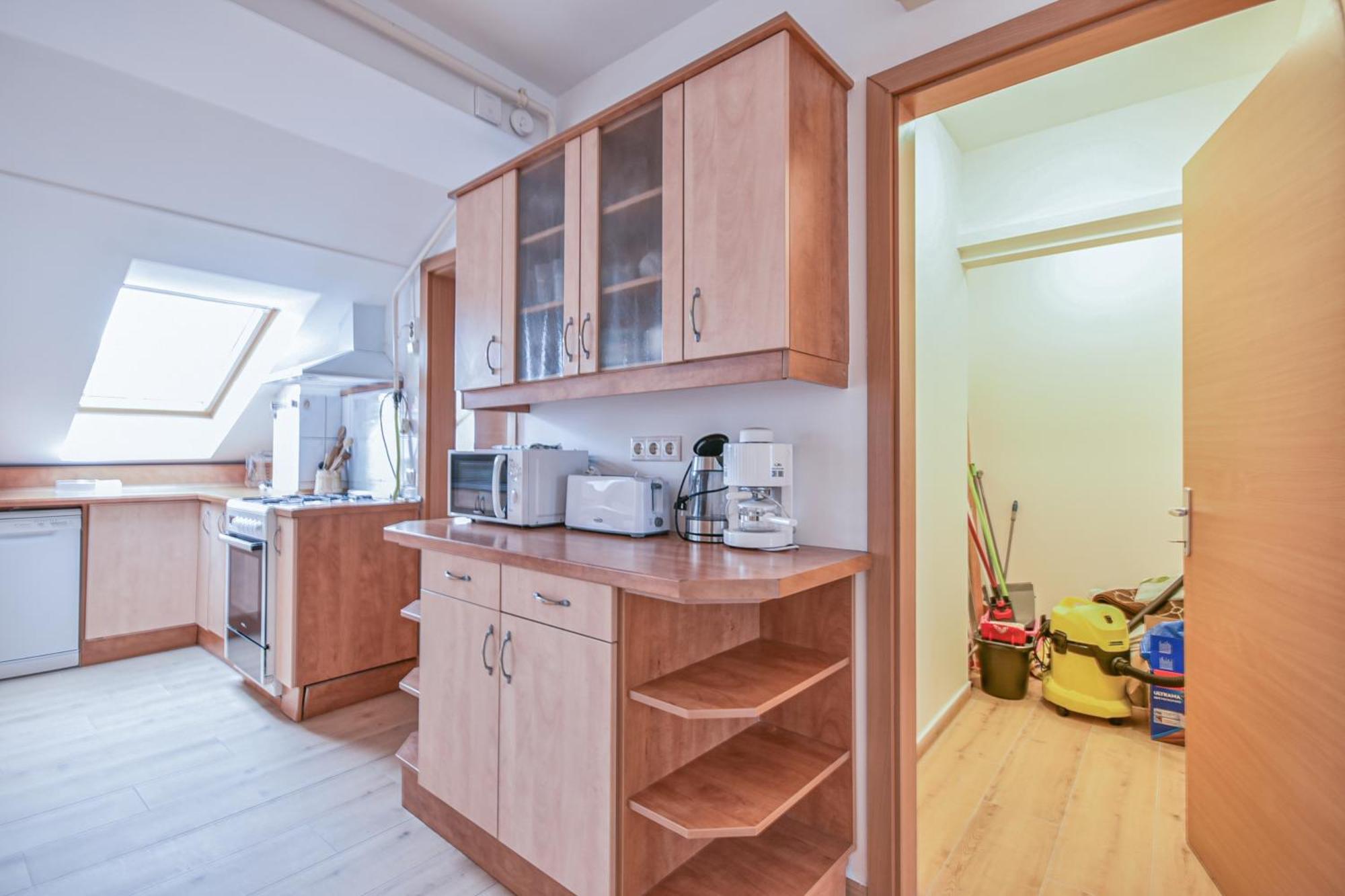 Roof Top Penthouse Appartement Boedapest Buitenkant foto